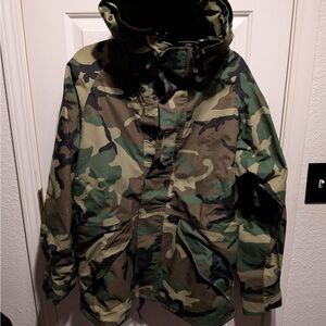 Men's military parka Camouflage